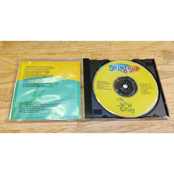 The Secret Circus - Swing Set 1996 CD Rich Tralles John Chiecsek Bass Jazz 111-4 - Picture 3 of 3